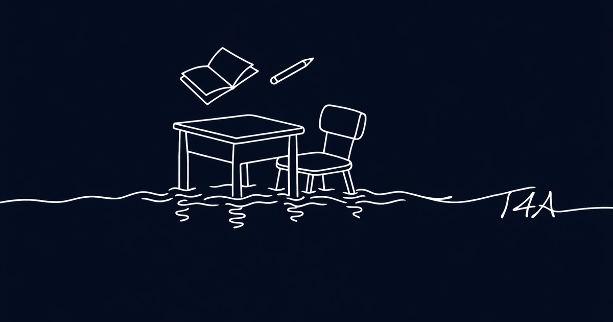 Illustration for 17 Schools in Kelantan Flood Zones Damaged for 4th Consecutive Year